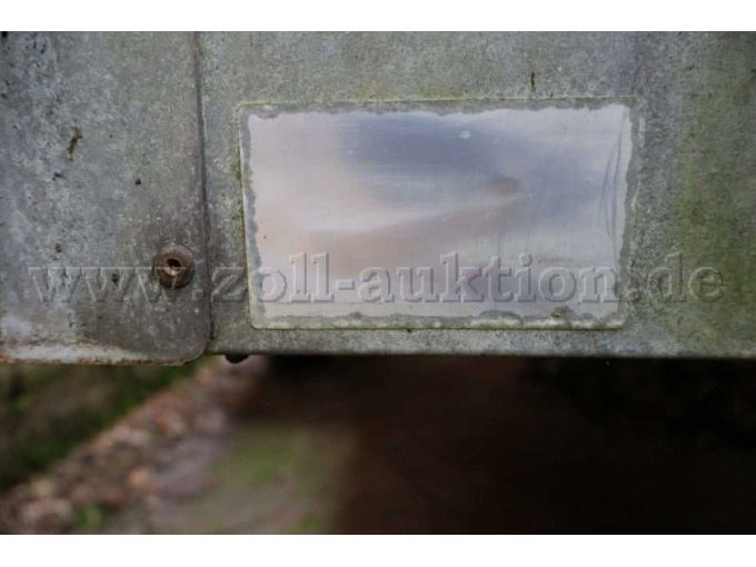 1 aanhanger met starre dissel, model Blyss K75, open laadbak, 750 kg, eerste registratie 2013 – foto 6 – kavel bij Zoll-Auktion, Clausthal-Zellerfeld