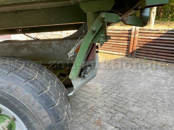 1 aanhangwagen met starre dissel van het type Fiegl TDK80-88, open laadbak – defect, onderdelenvoorziening – foto 9 – kavel bij Zoll-Auktion, Hamburg