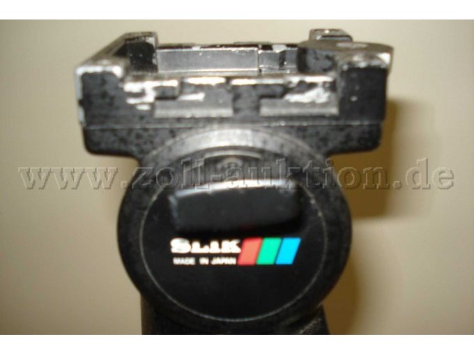 Die Farabtragungen an der Schnellwechselplatte.