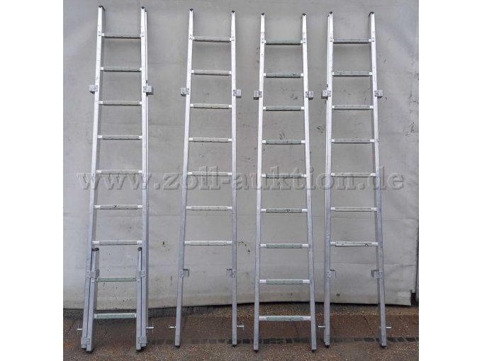 Frontansicht Teil A links, 3 Teile B rechts Frontansicht Teil A links, 3 Teile B rechts