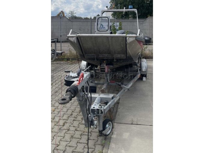 1 Steinbacher boottransporter met een Schmitt-reddingsboot met een Yamaha F60CETL-motor – foto 5 – kavel bij Zoll-Auktion, Worms