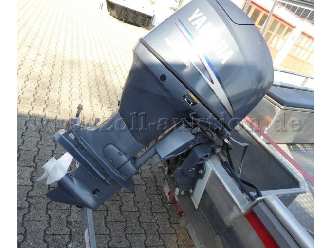 1 Steinbacher boottransporter met een Schmitt-reddingsboot met een Yamaha F60CETL-motor – foto 8 – kavel bij Zoll-Auktion, Worms