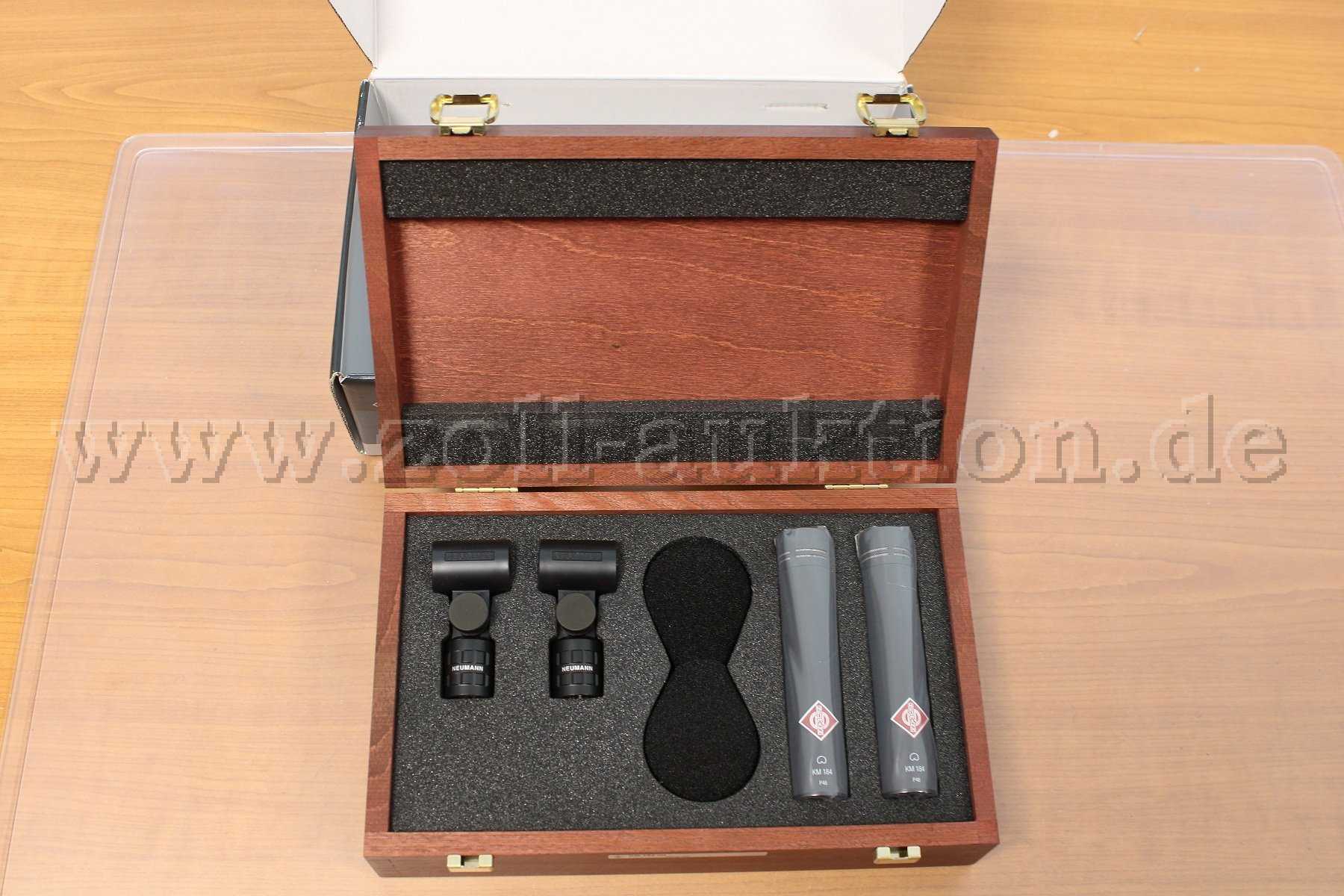1 set de micrófonos estéreo KM 184 de Neumann