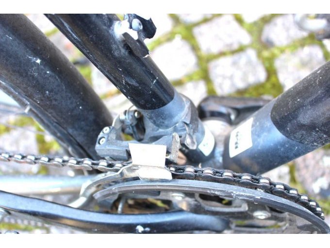 Umwerfer und Kettenblatt