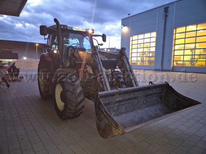 1 Steyr 4110 Forst Allradschlepper inkl. Frontlader – foto 3 – kavel bij Zoll-Auktion, Calw