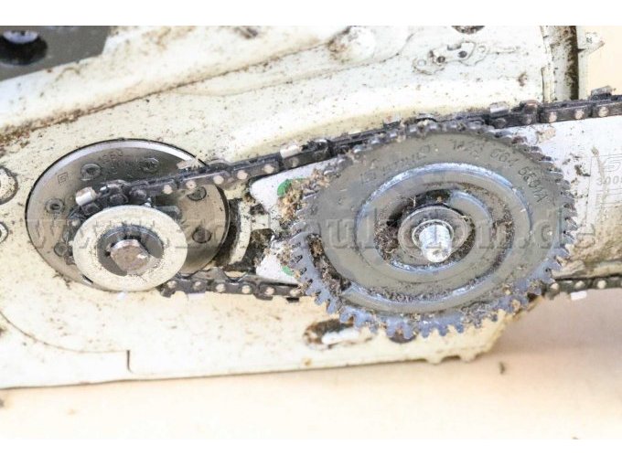 Ansicht rechts geöffnet Detail