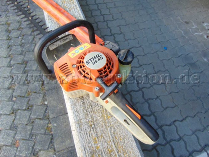 Stihl Benzin-Heckenschere HS 45 Ansicht von oben