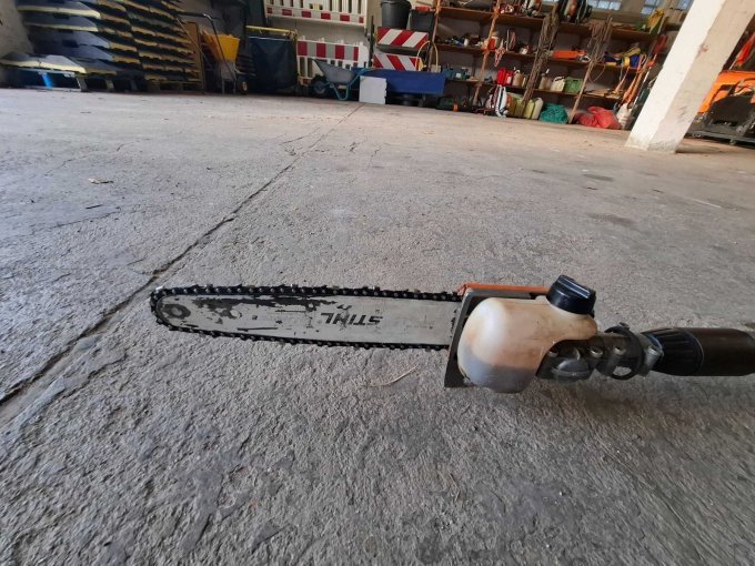 Bild vom Schwert mit Öltank ohne Schutz