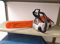 Komplettansicht mit Kettenschutz