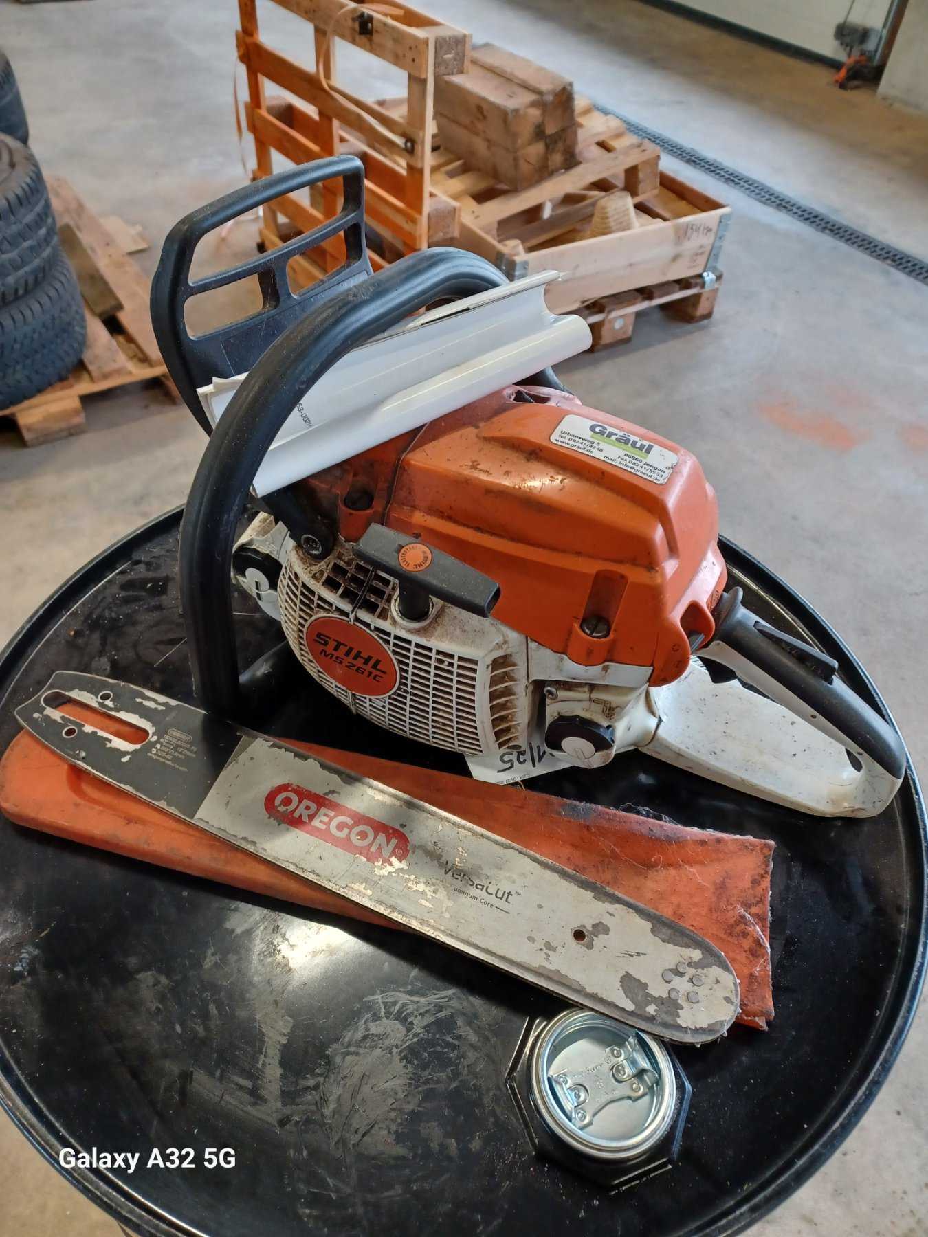1 منشار محرك Stihl MS 261 C-M للهواة