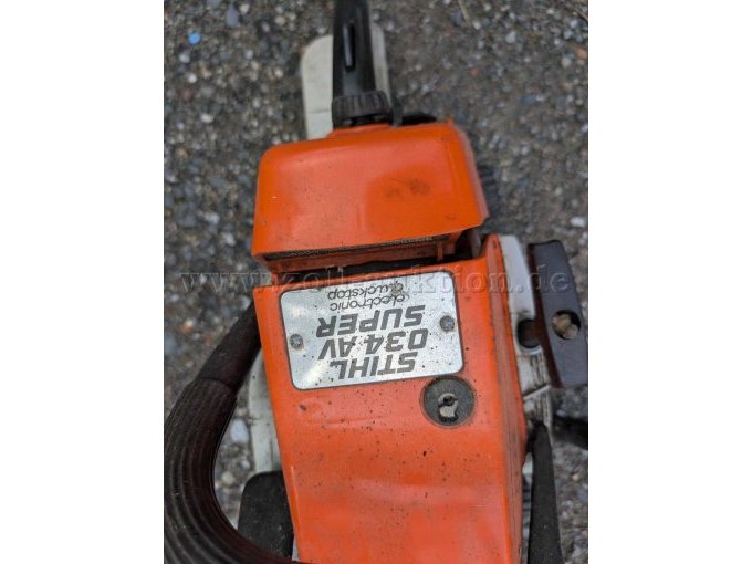 1 Stihl-kettingzaag, type: 034 AVSEQ Super – foto 2 – kavel bij Zoll-Auktion, Herzberg am Harz