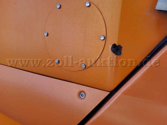 Roststelle Kehrgutbehälter