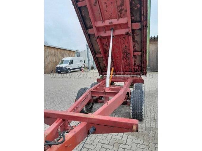 1 Strautmann-aanhanger met tandemass SK8001 TD/40 – foto 3 – kavel bij Zoll-Auktion, Barmstedt