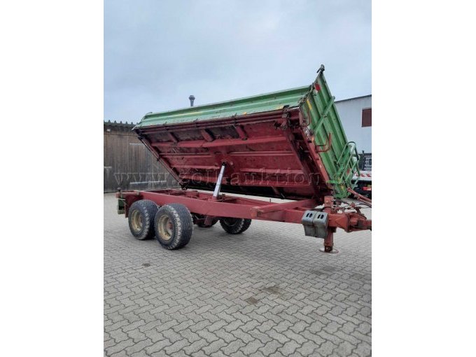 1 Strautmann-aanhanger met tandemass SK8001 TD/40 – foto 4 – kavel bij Zoll-Auktion, Barmstedt