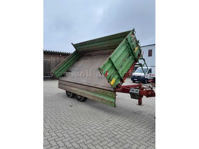 1 Strautmann-aanhanger met tandemass SK8001 TD/40 – foto 5 – kavel bij Zoll-Auktion, Barmstedt