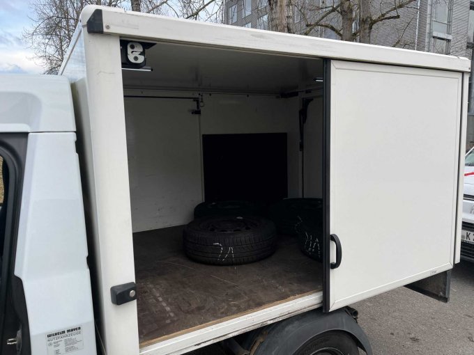 Ladekasten geöffnet