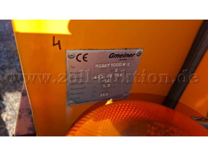 1 Streuautomat Gmeiner Husky 1000 W E – foto 5 – kavel bij Zoll-Auktion, Kempten (Allgäu)