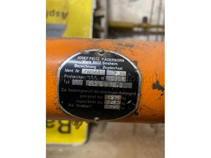 Streuer Datenschild