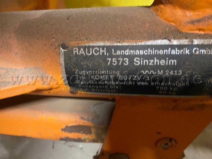 Streuer Herstellerschild