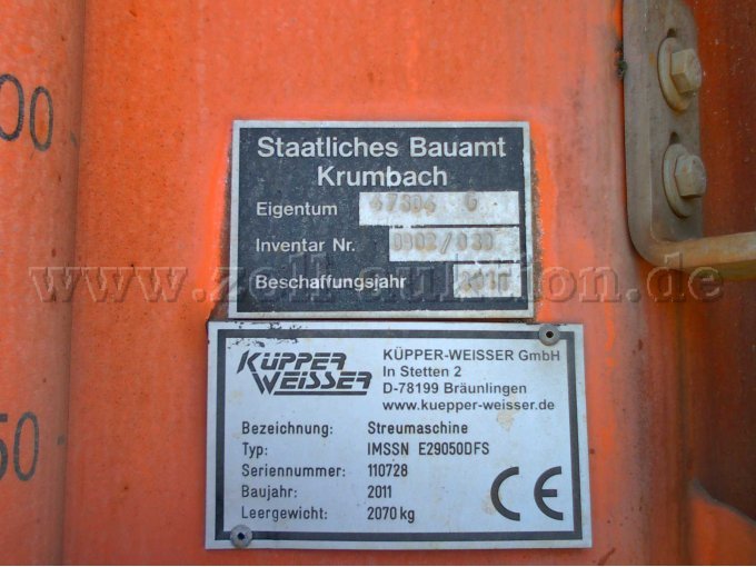 1 Streuer - Küpper Weisser - IMSSN E29050DFS – foto 10 – kavel bij Zoll-Auktion, Neu-Ulm