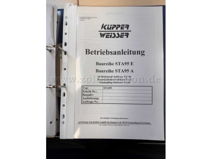 1 Streuer Küpper Weisser Streuer Typ STA 95 – foto 14 – kavel bij Zoll-Auktion, Bad Staffelstein