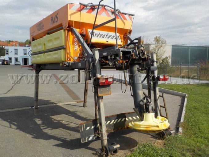 Heckansicht Streuer