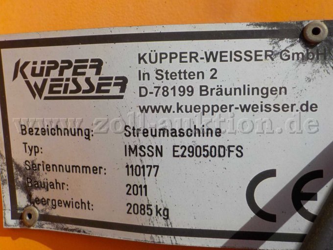 Detailbild Typenschild