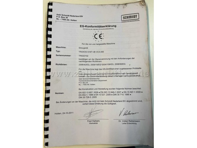 EG-Konformitätserklärung