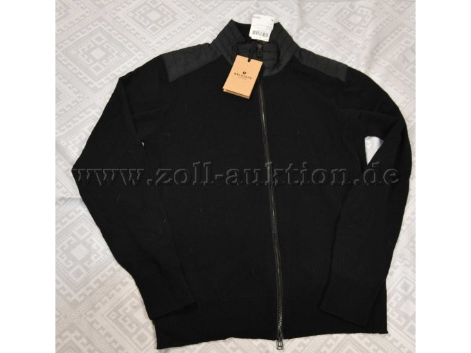1 schwarze Strickjacke „Belstaff“