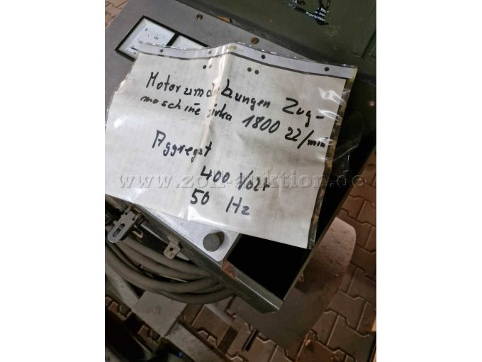 1 Stromaggregat Minimax AG Zugmaul 205/DZ !!! DEFEKT !!! – foto 7 – kavel bij Zoll-Auktion, Garrel
