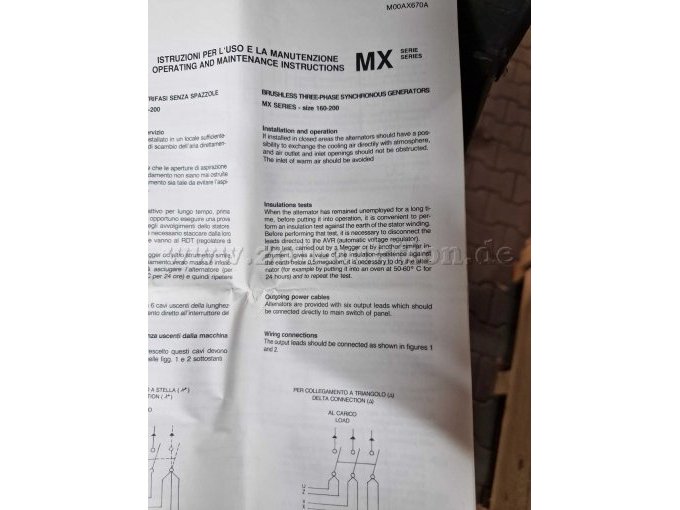 1 Stromaggregat Minimax AG Zugmaul 205/DZ !!! DEFEKT !!! – foto 6 – kavel bij Zoll-Auktion, Garrel