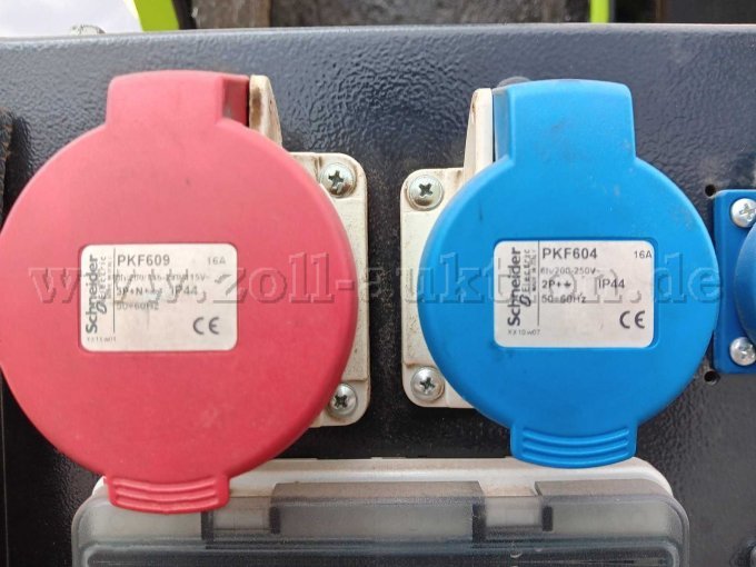 Steckdosen 400 V und 230 V