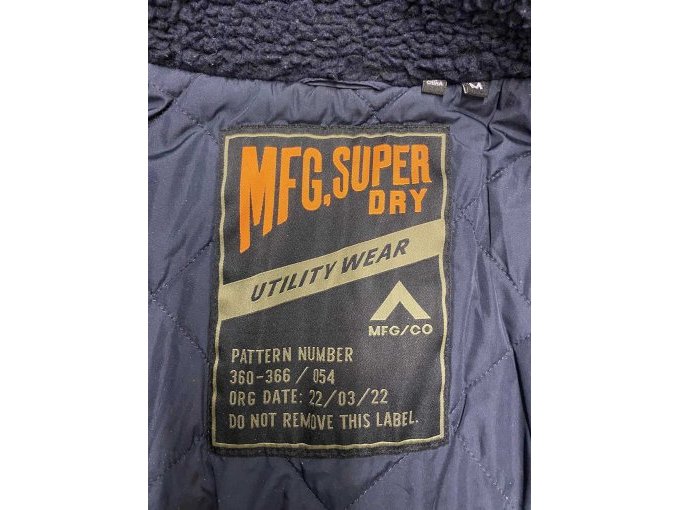 Detailansicht - Herstellerangaben Label