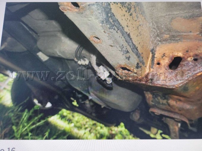 Ansicht Rost Unterboden
