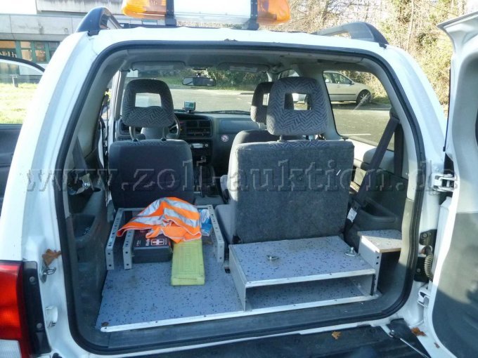 Heckklappe geöffnet