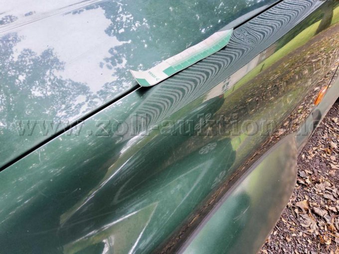 Dellen und Kratzer Kotflügel vorne links