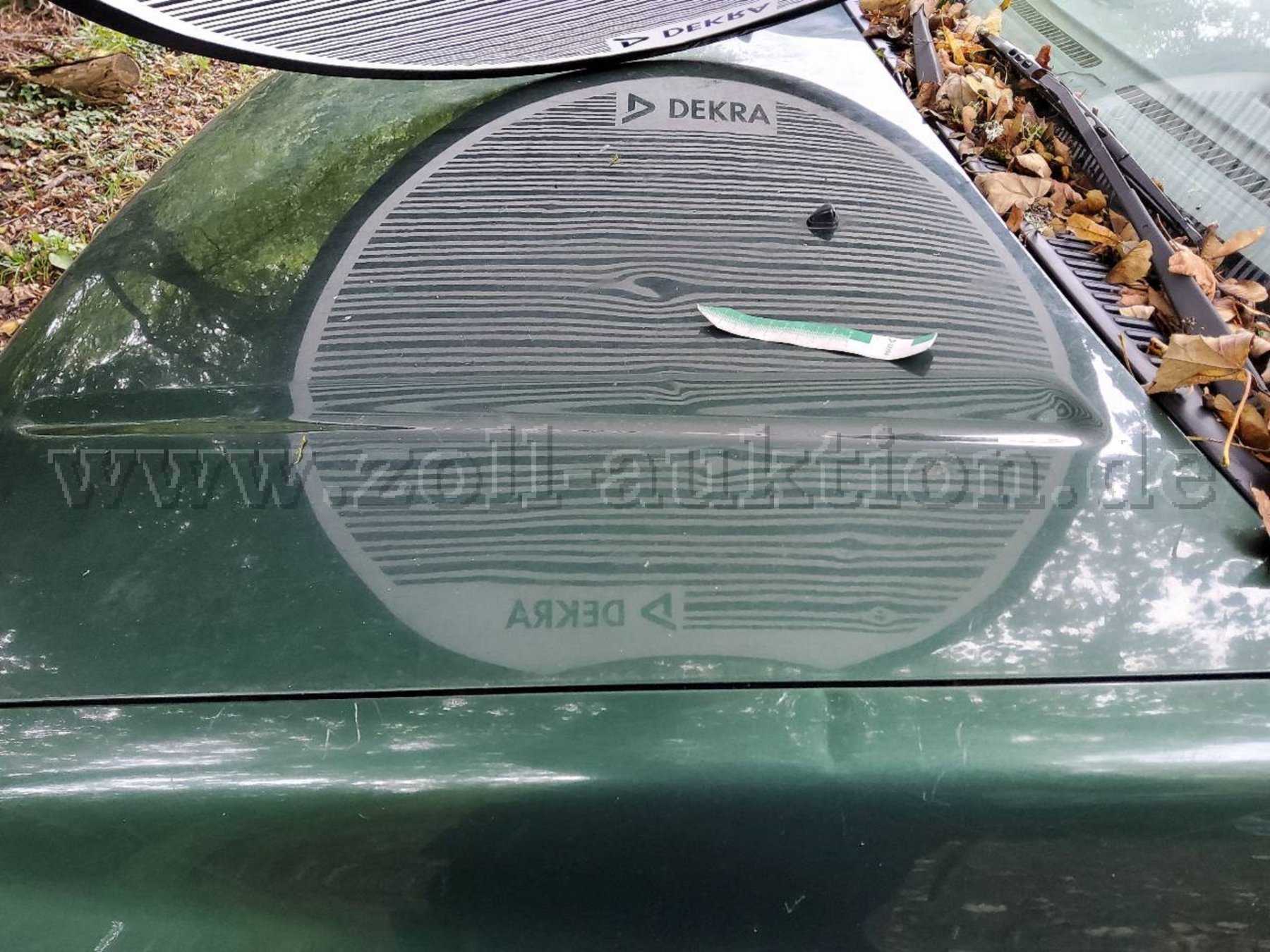 Motorhaube Dellen und Kratzer