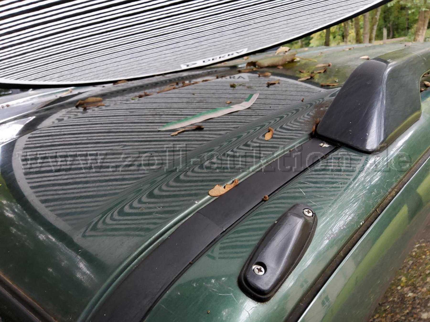 Dach Dellen und Kratzer