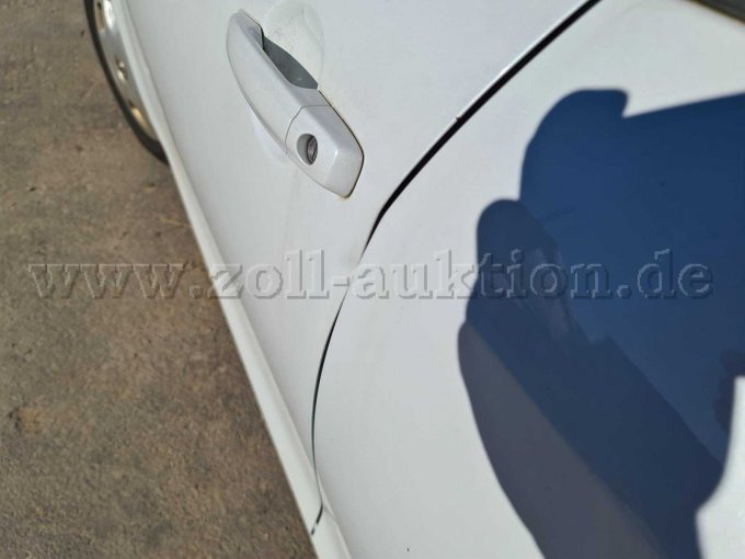 Ansicht Beschädigte Fahrertür