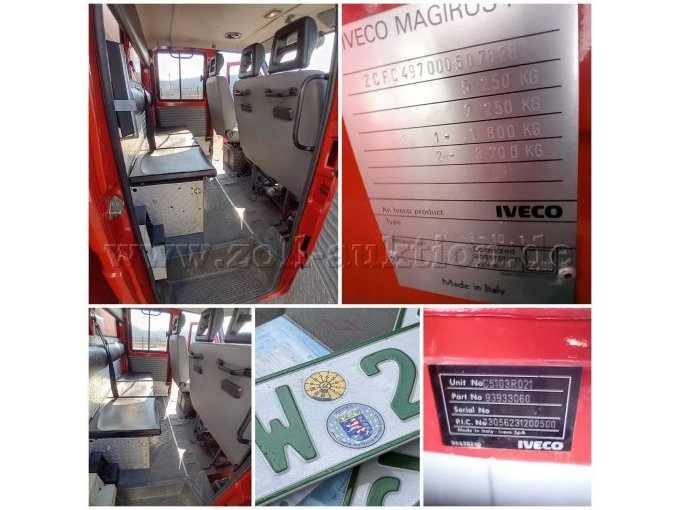 HU-Plakette, Typenschilder und Kabine hinten