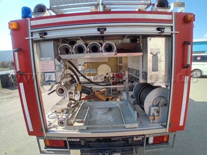 Fahrzeug offen, hinten