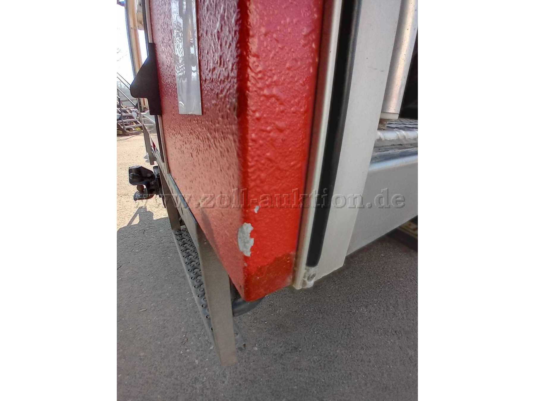 Beschädigung hinten rechts