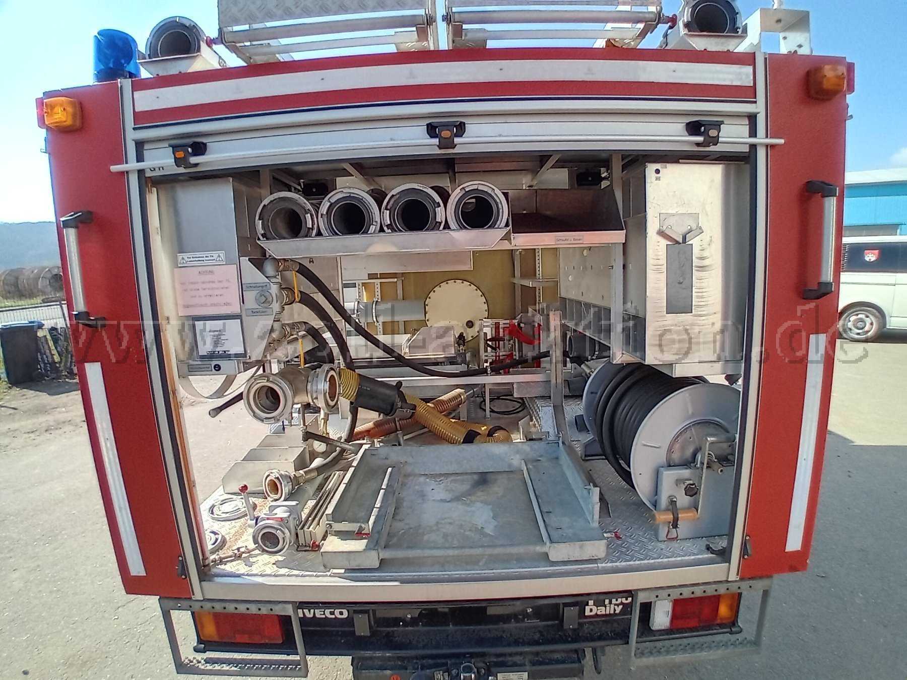 Fahrzeug offen, hinten