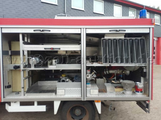 Ansicht Geräteräume links