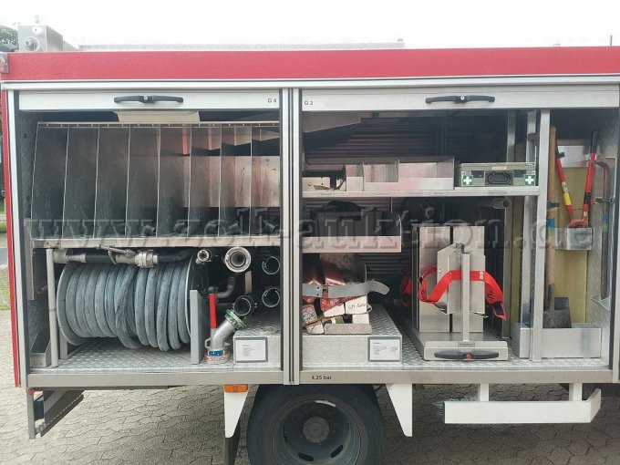 Ansicht Geräteräume rechts