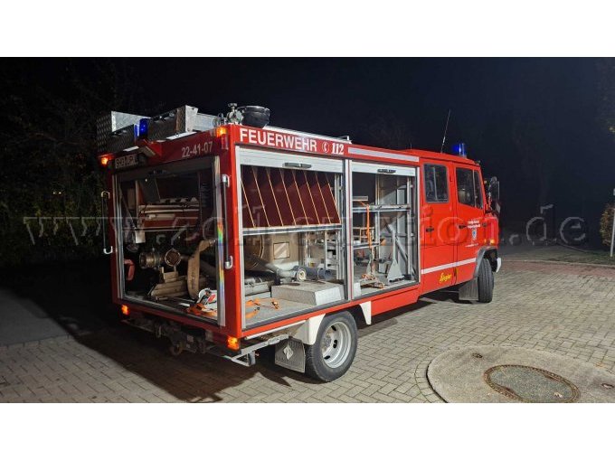 Gesamtansicht Geräteraum offen