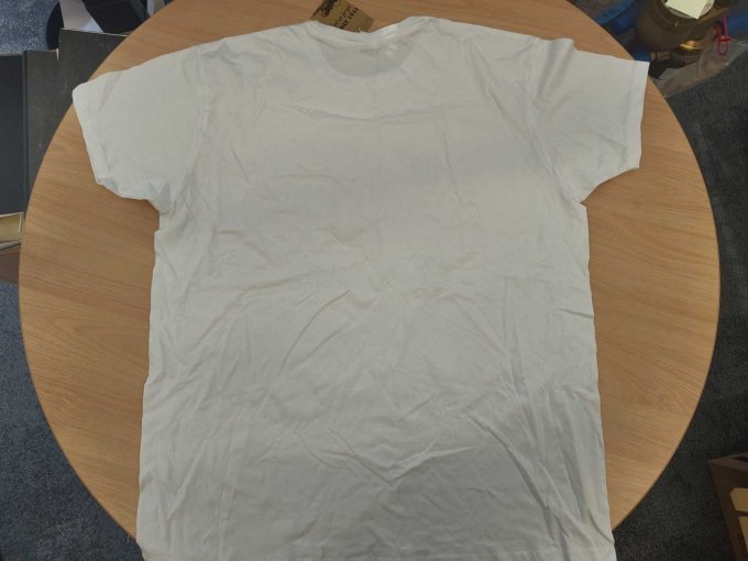 1 T-Shirt, Marke B&C, Größe XXXL, weiß mit Print – foto 2 – kavel bij Zoll-Auktion, Isernhagen