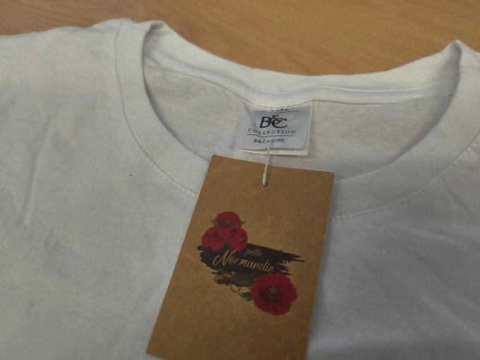 1 T-Shirt, Marke B&C, Größe XXXL, weiß mit Print – foto 4 – kavel bij Zoll-Auktion, Isernhagen