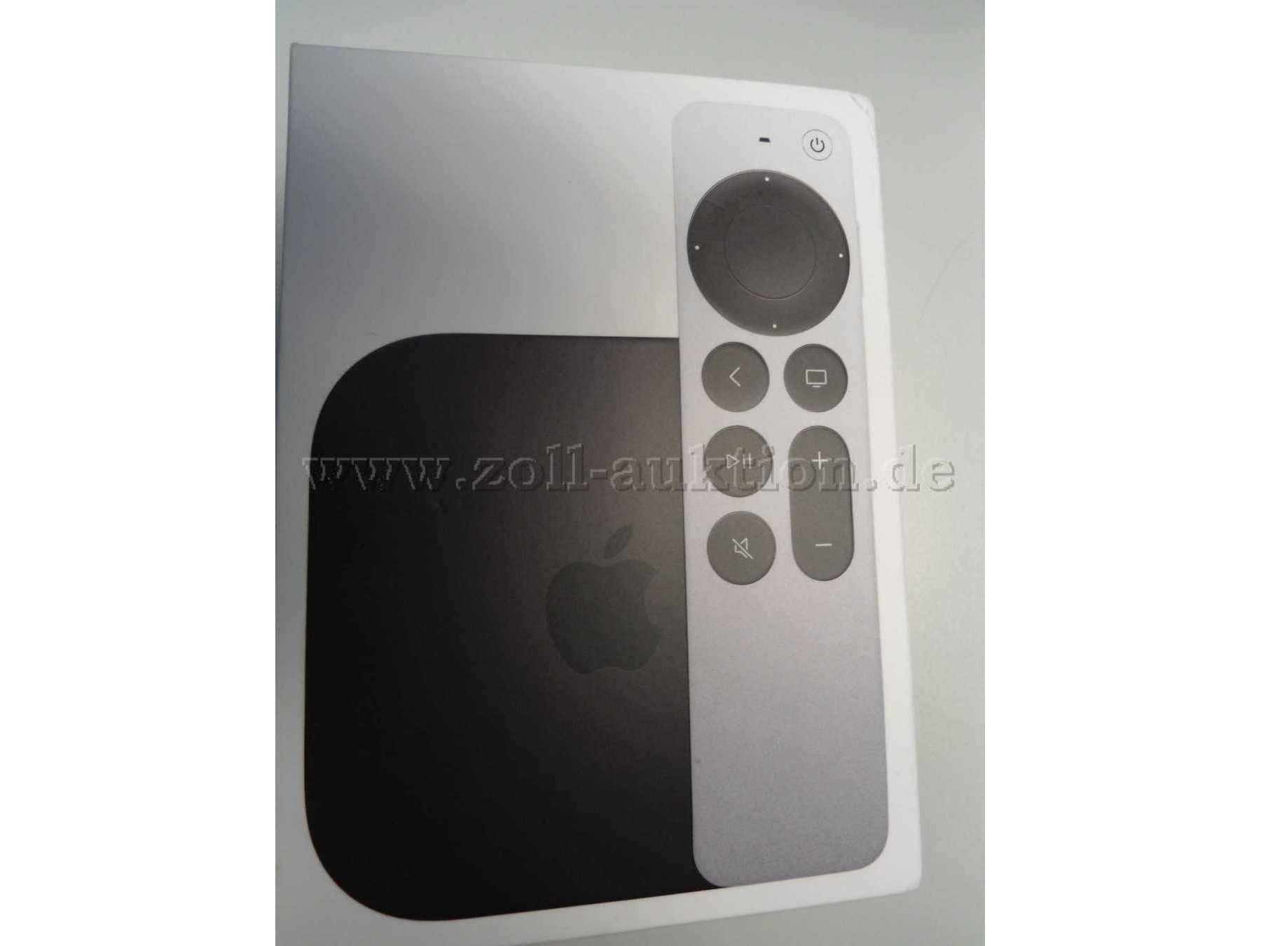 Apple TV-Box mit Fernbedienung