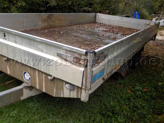 Detailbild Rahmen des Anhängers